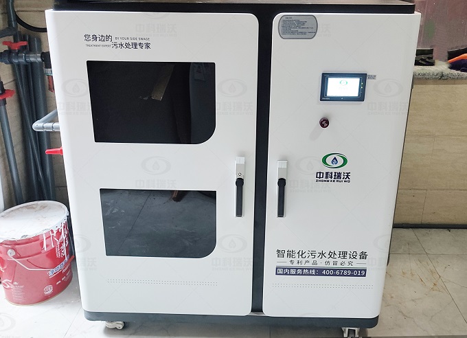 潍坊市可恩口腔诊所小型医疗污水处理设备安装调试完成！